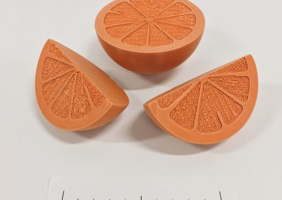 Übungsorange - 3D-Druck