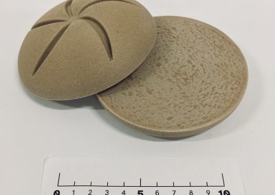 Übungsbrötchen - 3D-Druck mit Lasergravur